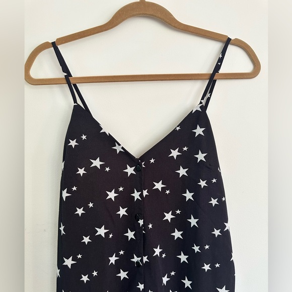Hit the star tank dress nasty gal white stars sz 0 sz small - Picture 6 of 7